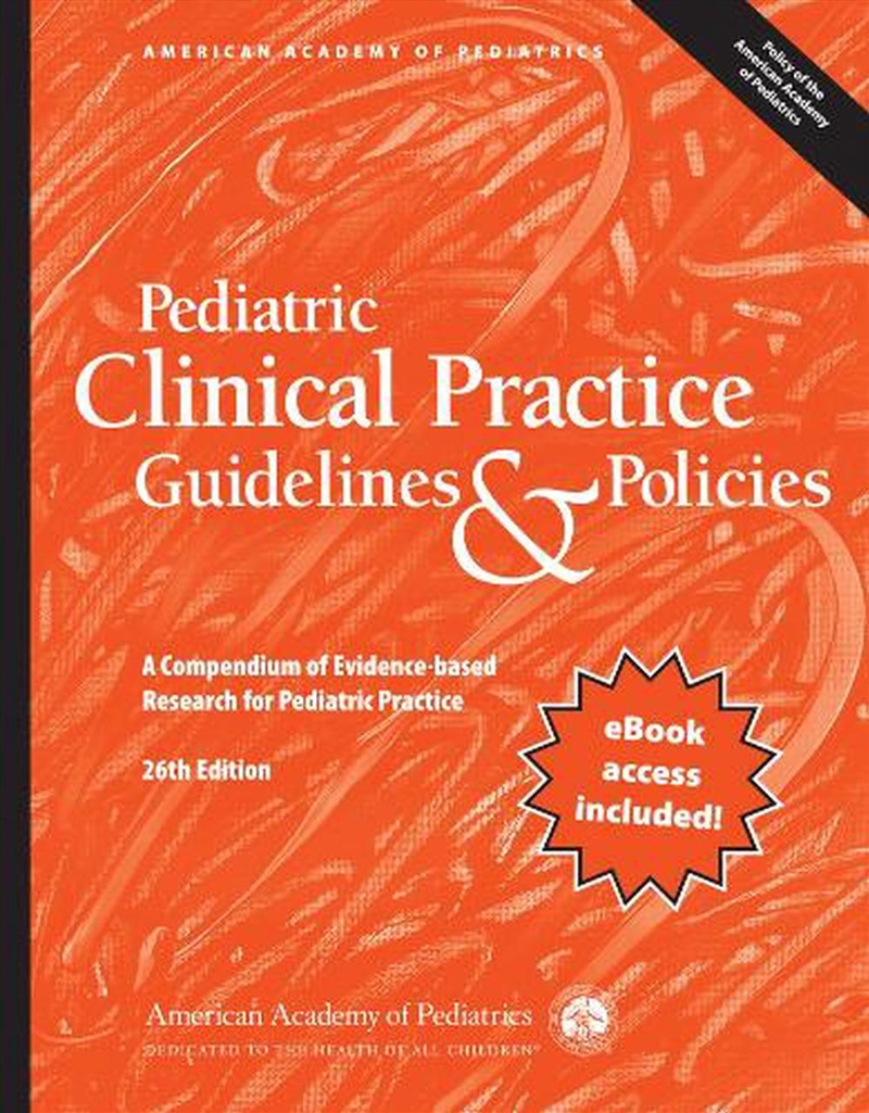 Pediatric Clinical Practice Guidelines & Policies/Product Detail/Healthcare