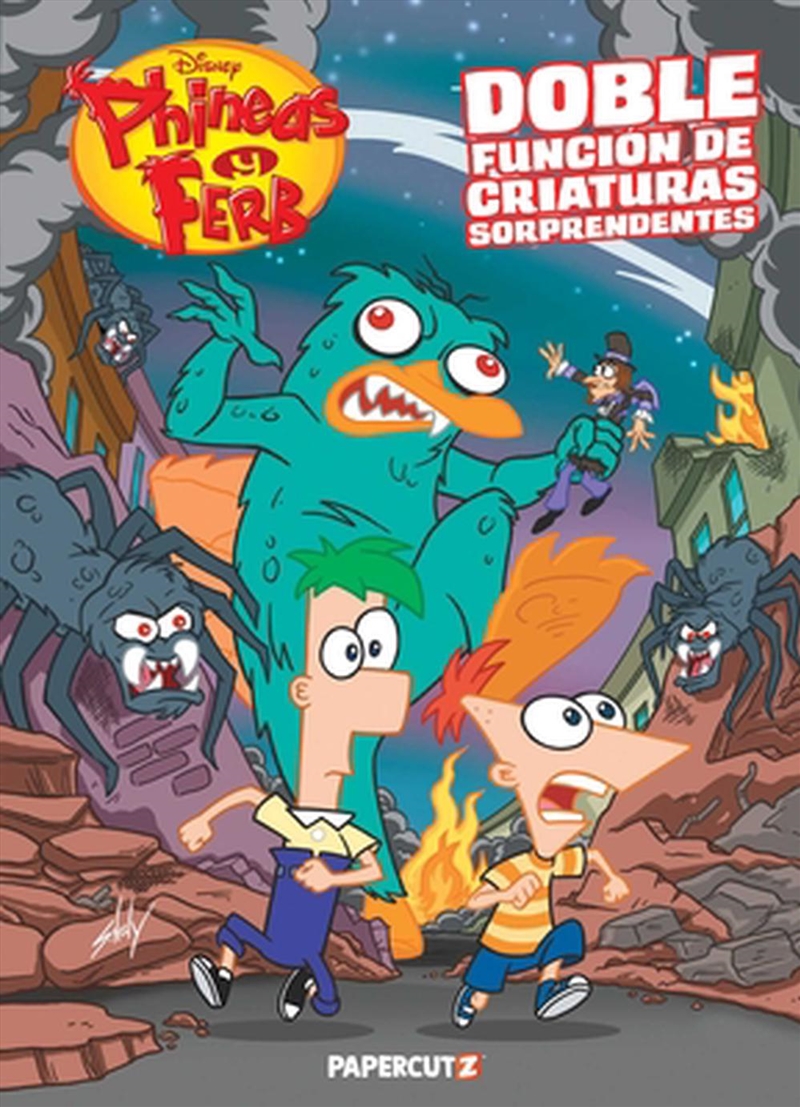 Phineas and Ferb's A-MAZE-ing Creature Double Feature (Spanish Language Edition)/Product Detail/Graphic Novels
