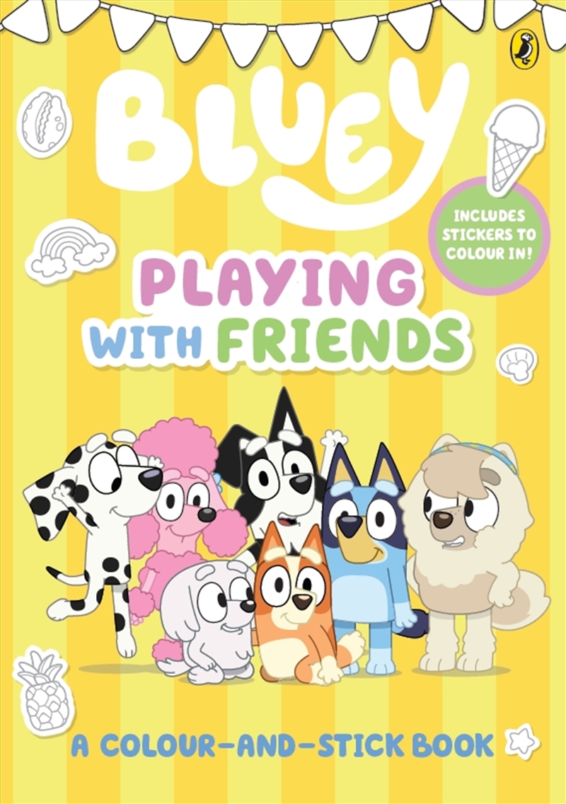 Bluey: Playing With Friends/Product Detail/Kids Activity Books
