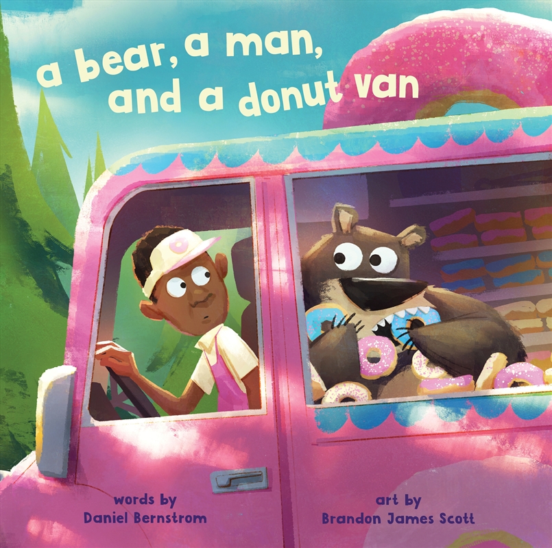 A Bear, a Man, and a Donut Van/Product Detail/Childrens Fiction Books
