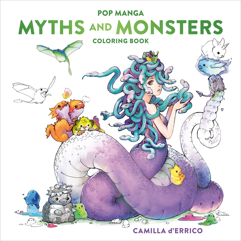 Pop Manga Myths and Monsters Coloring Book/Product Detail/Art