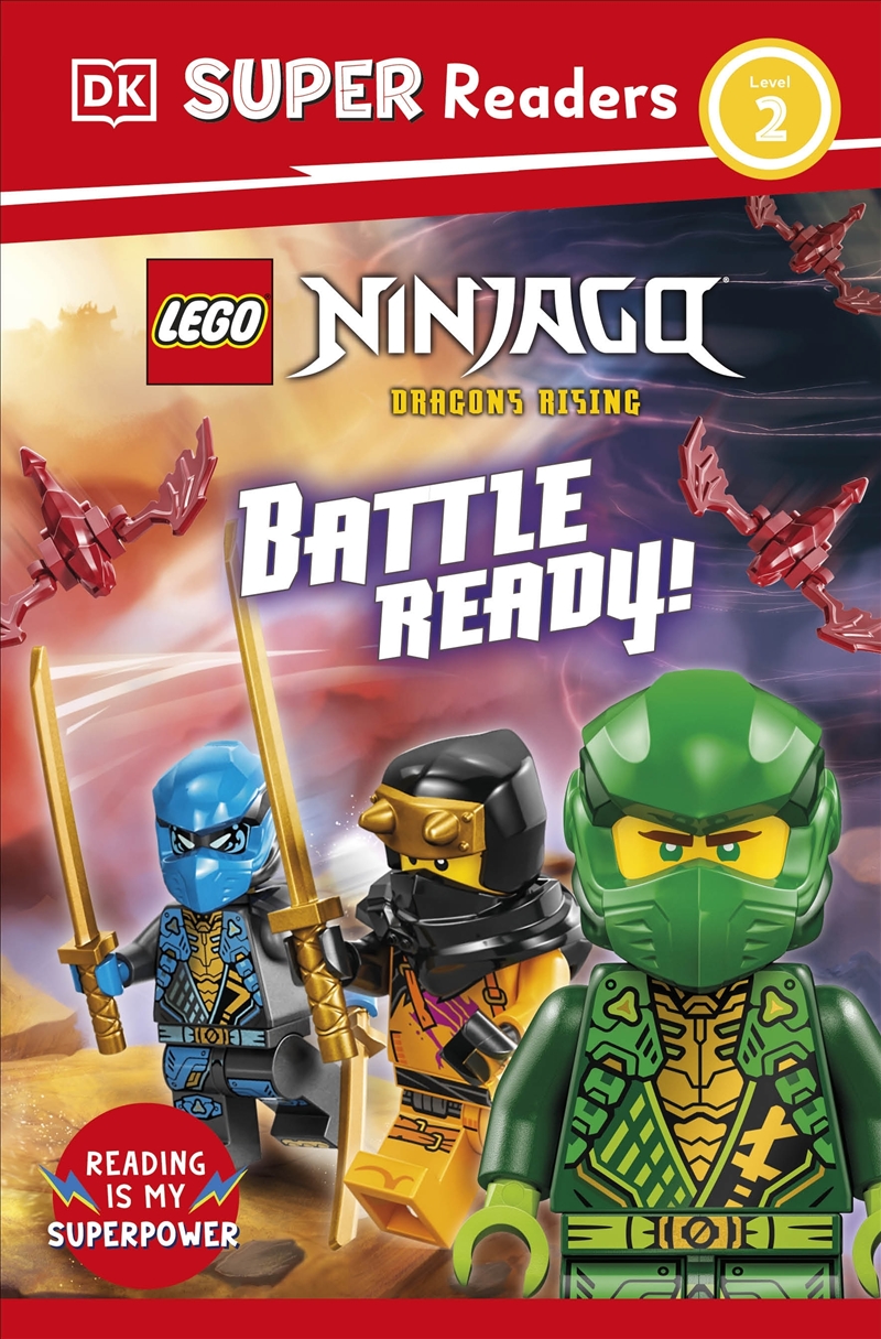 DK Super Readers Level 2 LEGO Ninjago Dragons Rising Battle Ready!/Product Detail/Children