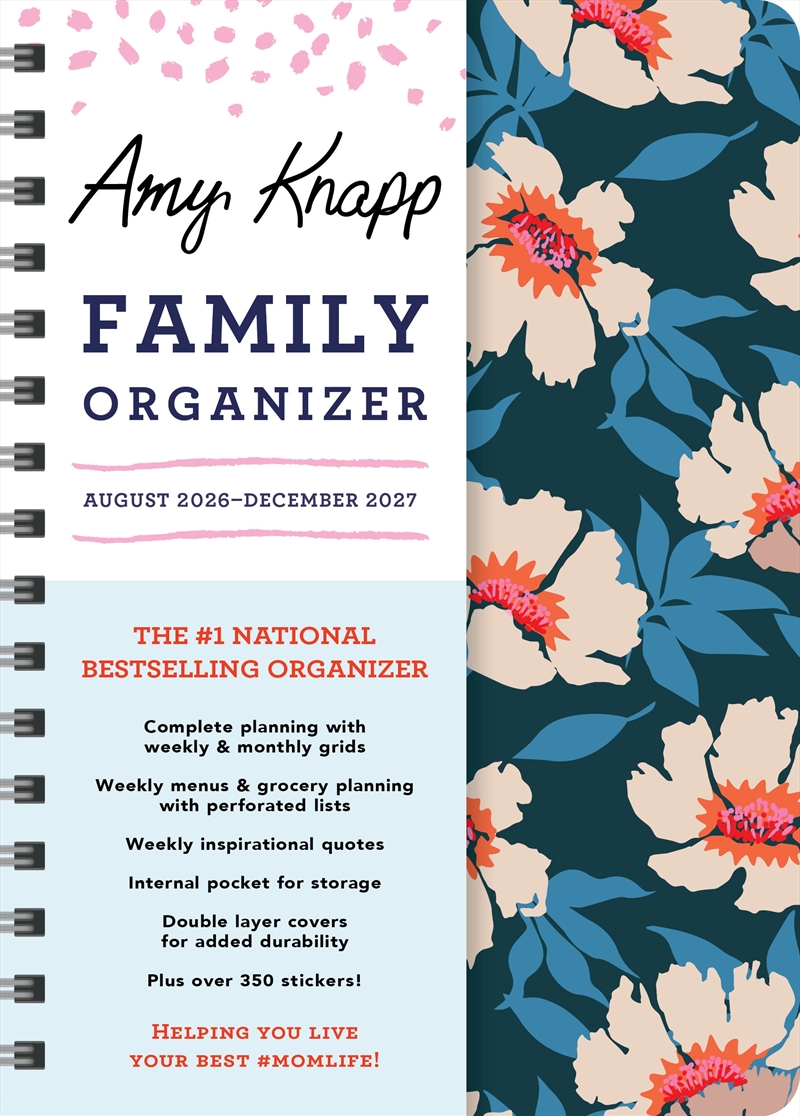 2027 Amy Knapp's Family Organizer/Product Detail/Calendars & Diaries