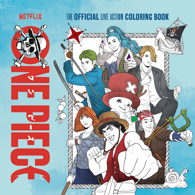 One Piece: The Official Live Action Coloring Book/Product Detail/Adults Activity Books