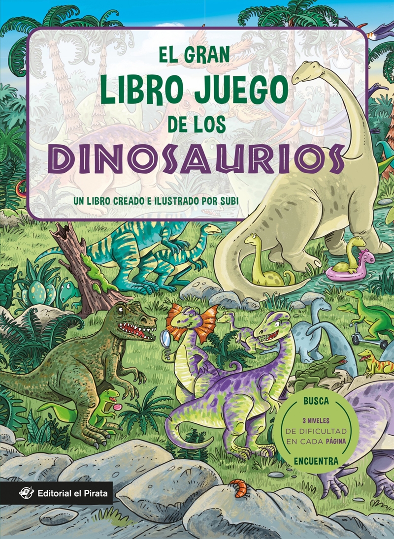 El gran libro juego de los dinosaurios / The Big Game Book of Dinosaurs (Spanish Edition)/Product Detail/Childrens Fiction Books