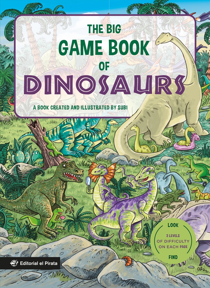 The Big Game Book of Dinosaurs/Product Detail/Childrens Fiction Books