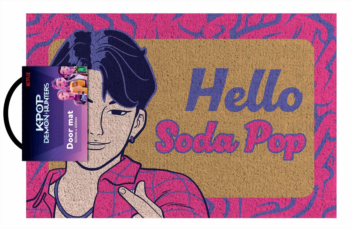 KPop Demon Hunters - Jinu - Doormat/Product Detail/Doormats