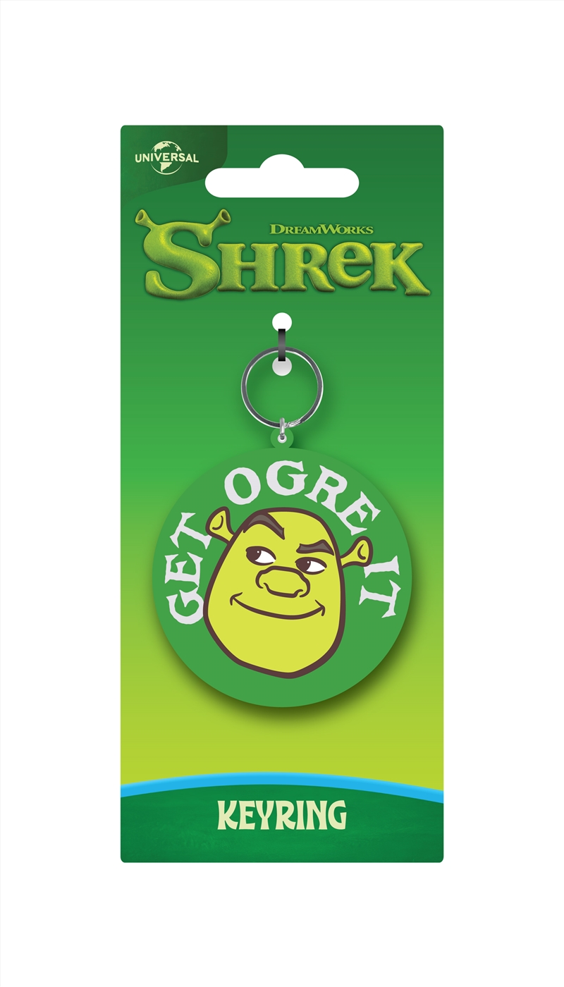 Shrek - Get Ogre - Moulded Keyring/Product Detail/Keyrings