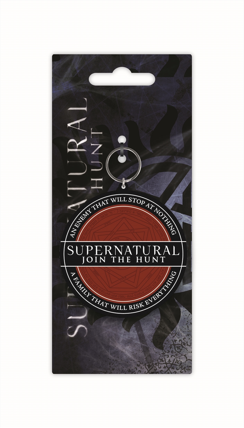 Supernatural - Join the Hunt - Moulded Keyring/Product Detail/Keyrings
