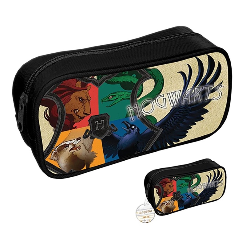 Harry Potter - Intricate Houses - Rectangle Pencil Case/Product Detail/Pencil Cases