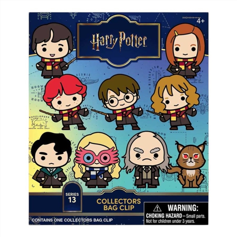 Harry Potter - 3D Foam Bag Clip Series 13 (Sent At Random)/Product Detail/Keyrings