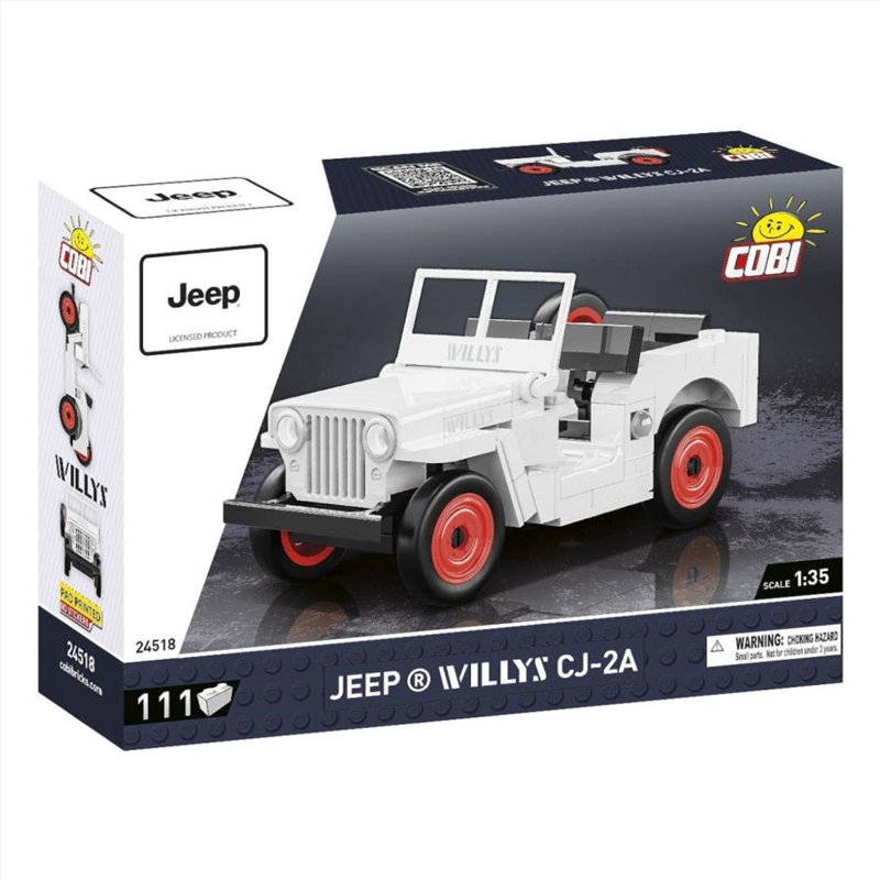 Cobi - Vehicles Jeep Willys CJ-2A (111 Pieces)/Product Detail/Figurines
