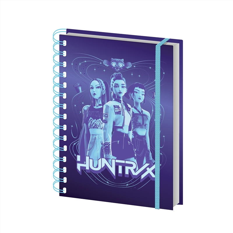 KPop Demon Hunters - Huntrix - A5 Wiro Notebook/Product Detail/Notebooks & Journals