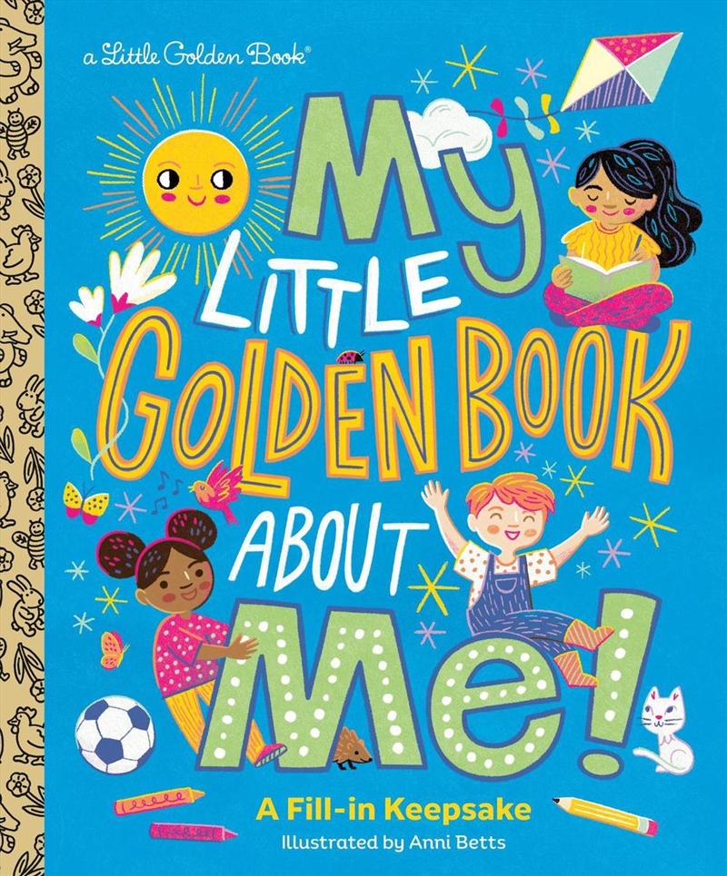 My Little Golden Book About Me!/Product Detail/Early Childhood Fiction Books