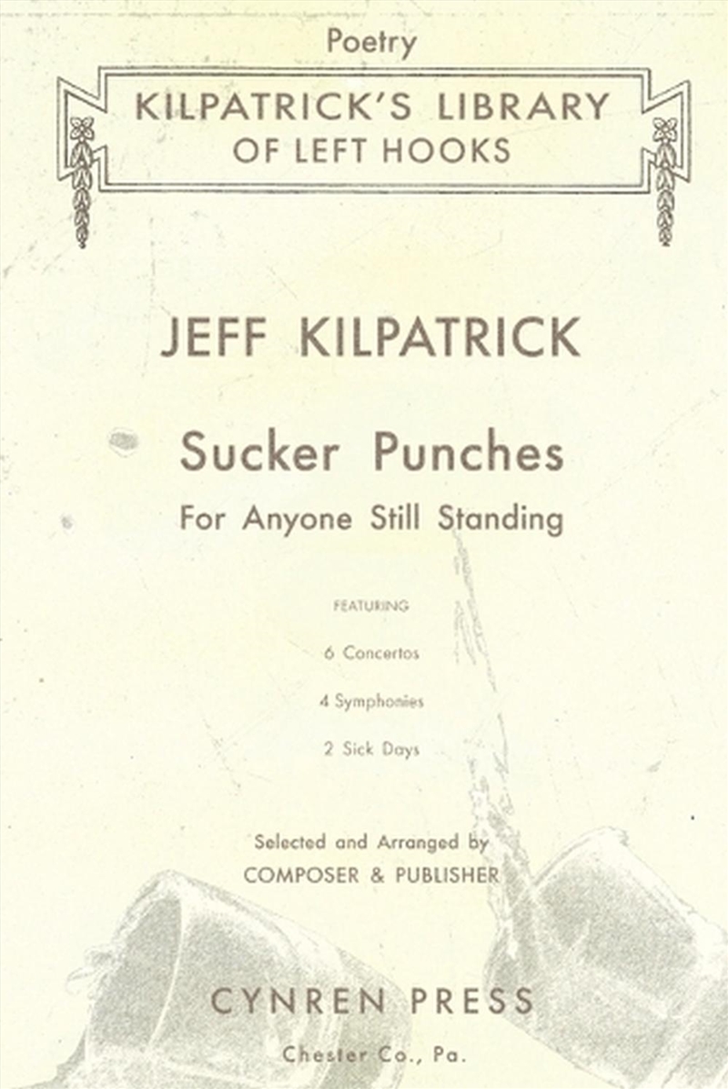Sucker Punches/Product Detail/Reading