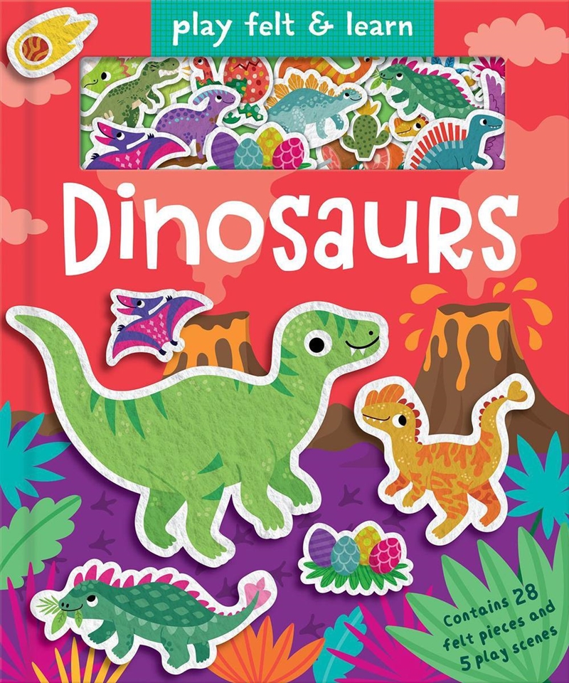 Play Felt Dinosaurs/Product Detail/Early Childhood Fiction Books