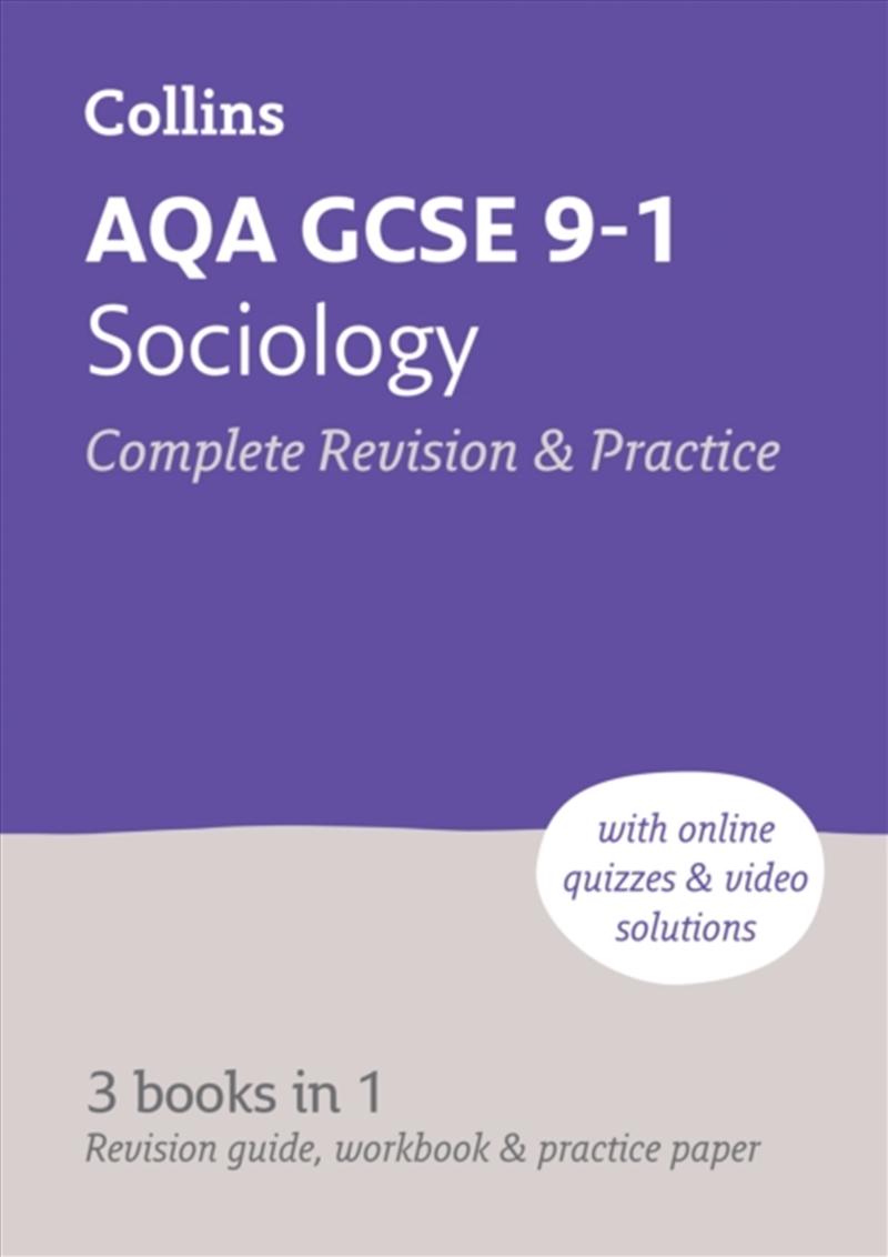 AQA GCSE 9-1 Sociology All-in-One Complete Revision and Practice : Ideal for the 2026 and 2027 Exams/Product Detail/Education & Textbooks