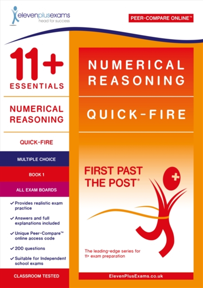 11+ Essentials Numerical Reasoning: Quick-Fire Book 1 – Multiple Choice/Product Detail/Maths