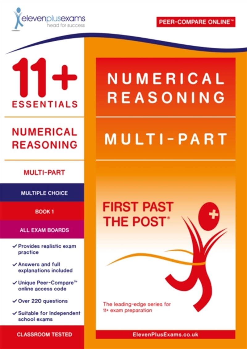 11+ Essentials Numerical Reasoning: Multi-Part Book 1 – Multiple Choice/Product Detail/Maths