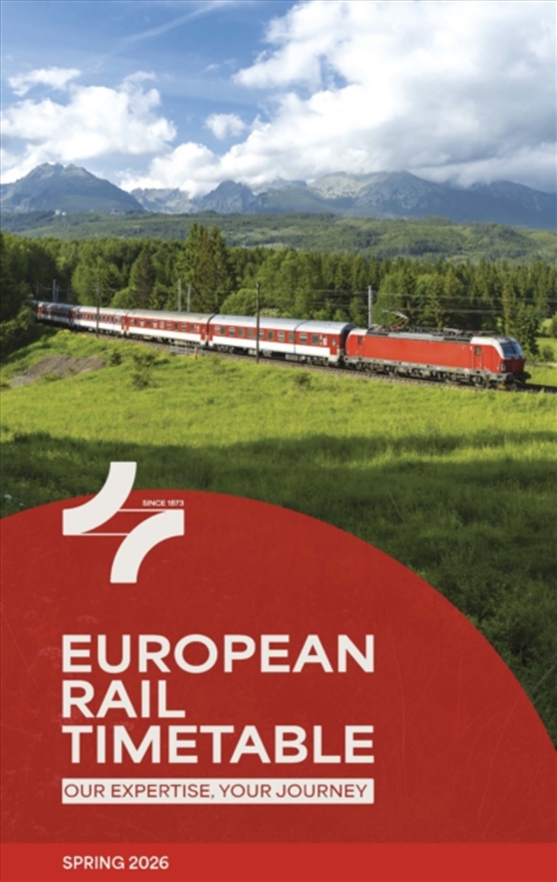European Rail Timetable Spring 2026/Product Detail/Travel & Holidays