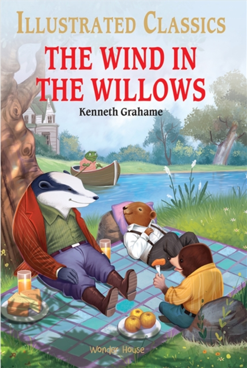 The Wind in the Willows : Illustrated Children Classics : English Novel With Review Questions/Product Detail/Childrens Fiction Books