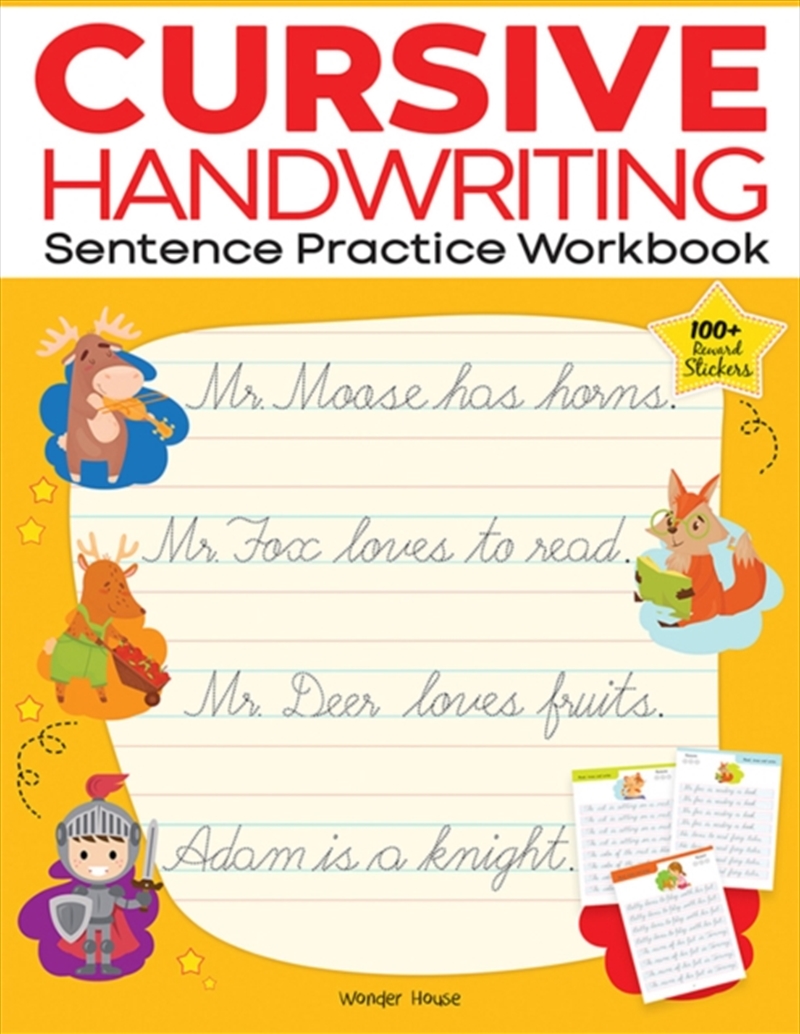 Cursive Handwriting : Sentence Practice Workbook/Product Detail/Children