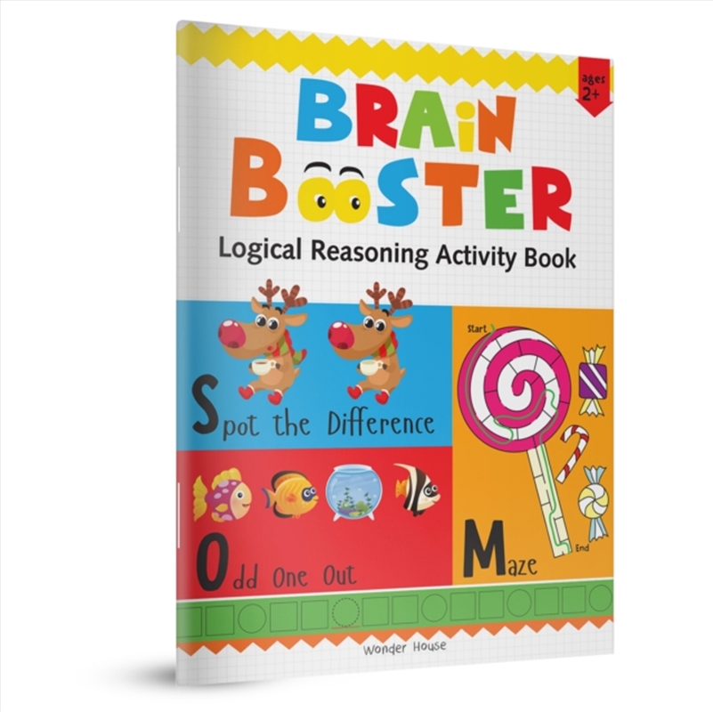 Preschool Activity Book Brain Booster - Logical Reasoning Activity Book for Kids/Product Detail/Kids Activity Books