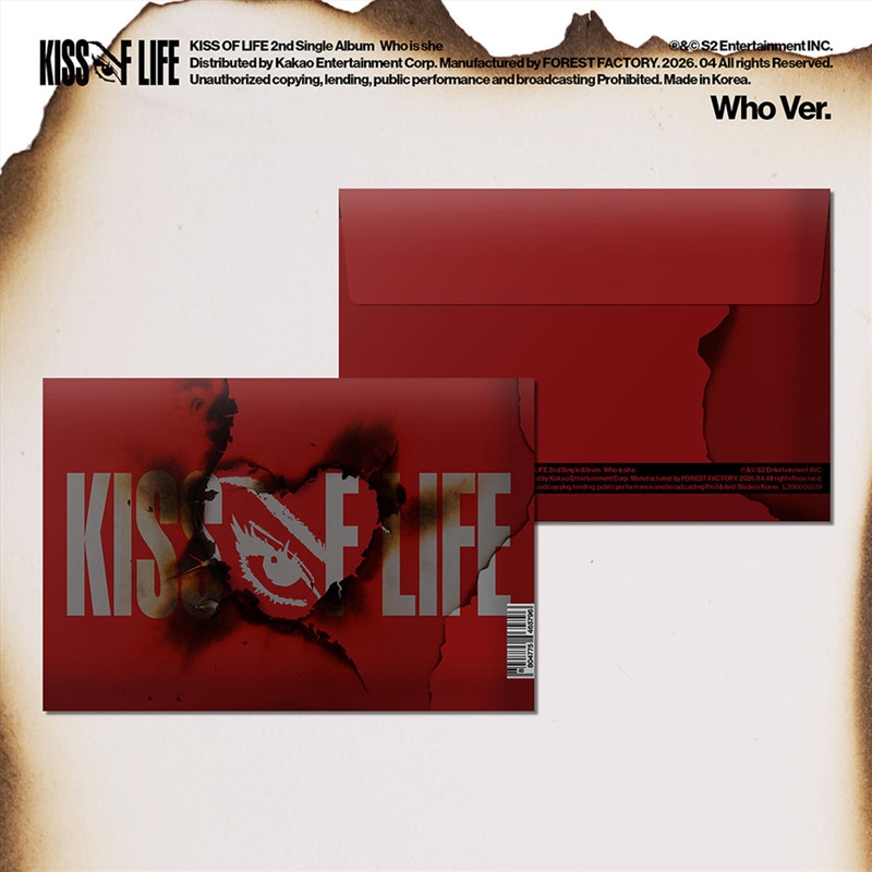 Kiss Of Life - Who Is She 2nd Single Album Who Ver/Product Detail/World
