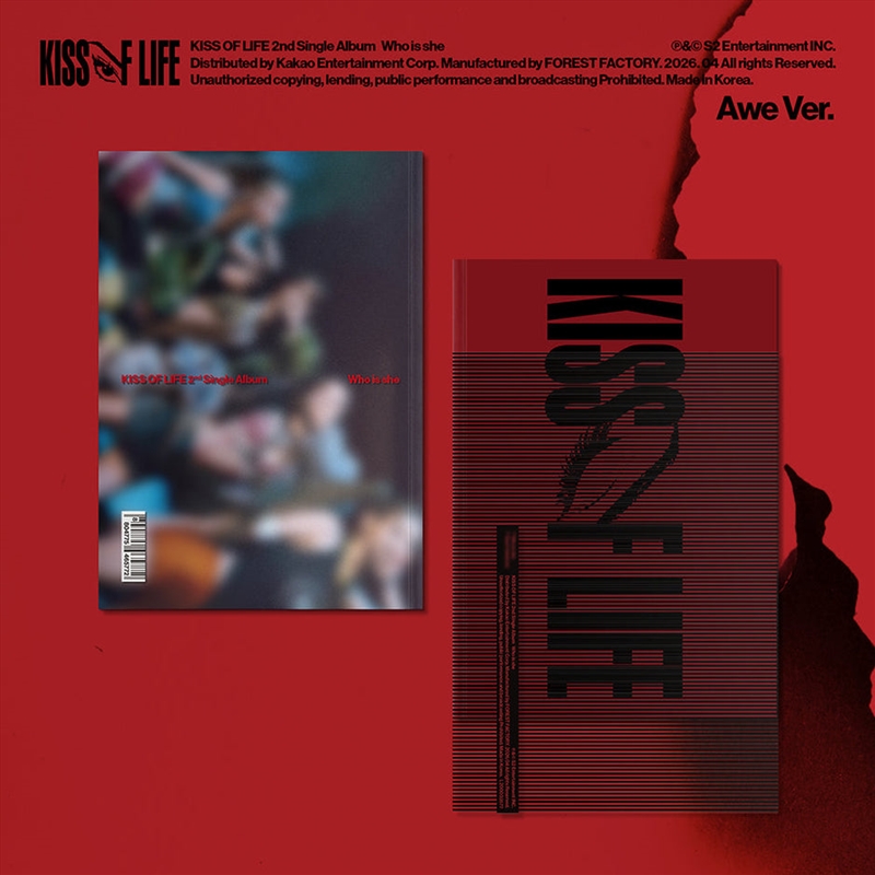 Kiss Of Life - Who Is She 2nd Single Album Awe Ver/Product Detail/World