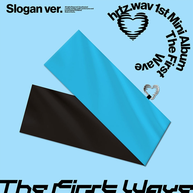 Hrtz.Wav - The First Wave 1st Mini Album Slogan Ver/Product Detail/World