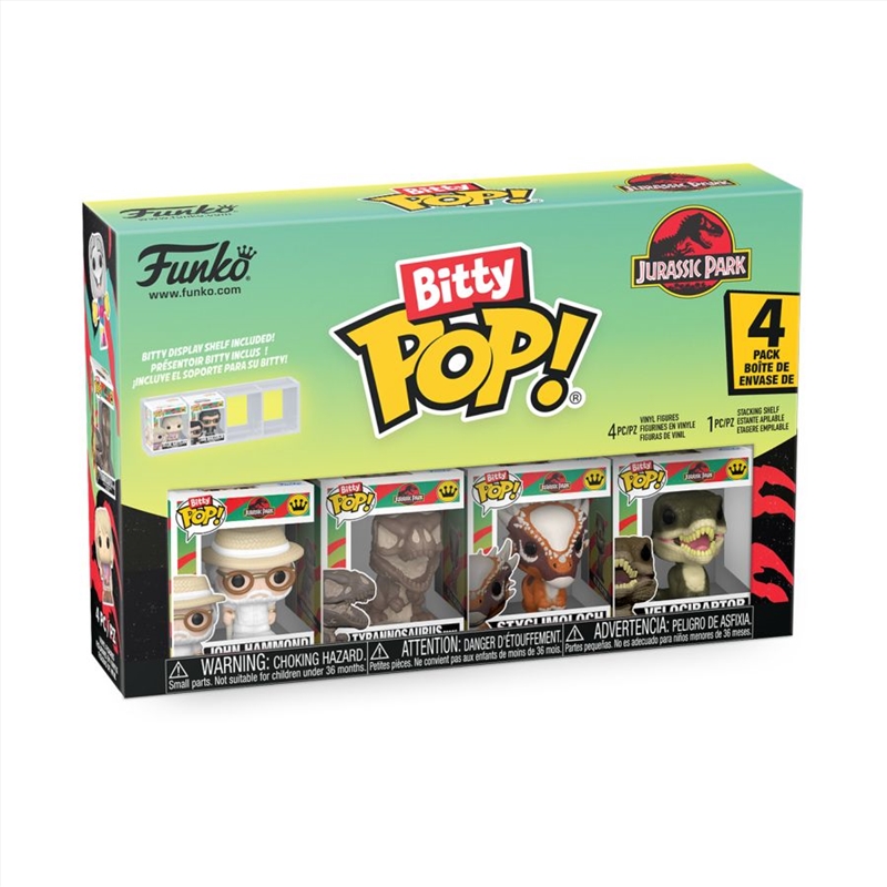 Jurassic Park - Velociraptor Bitty Pop! 4PK/Product Detail/Funko Collections