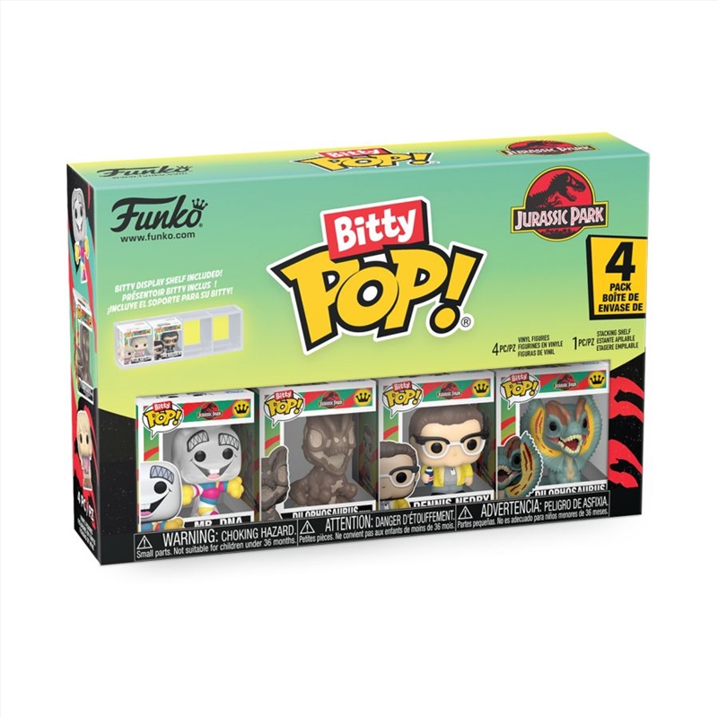 Jurassic Park - Mr DNA Bitty Pop! 4PK/Product Detail/Funko Collections