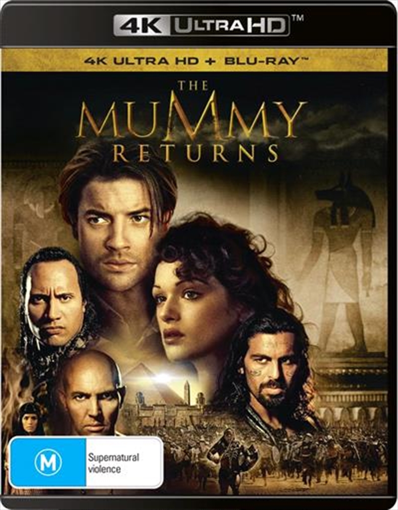 Mummy Returns  Blu-ray + UHD, The/Product Detail/Action