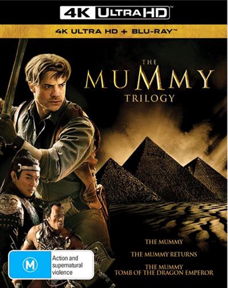 Mummy Trilogy  Blu-ray + UHD, The/Product Detail/Action