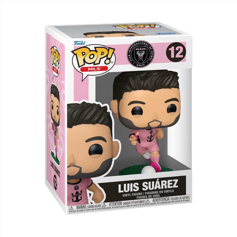 MLS: Inter Miami - Luis Suarez (Pink Kit) Pop! Vinyl/Product Detail/Sport