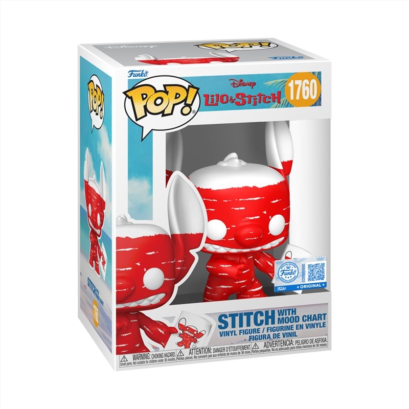 Lilo & Stitch - Stitch (Badness Level) US Exclusive Pop! Vinyl [RS]/Product Detail/Standard Pop Vinyl