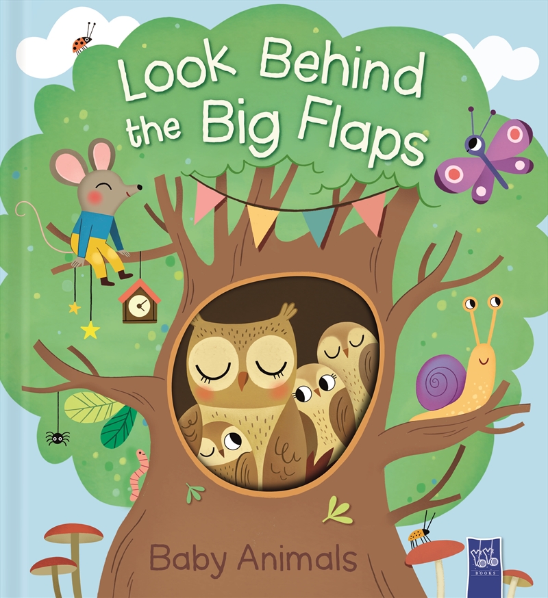 Look Behind the Big Flaps: Baby Animals/Product Detail/Early Childhood Fiction Books