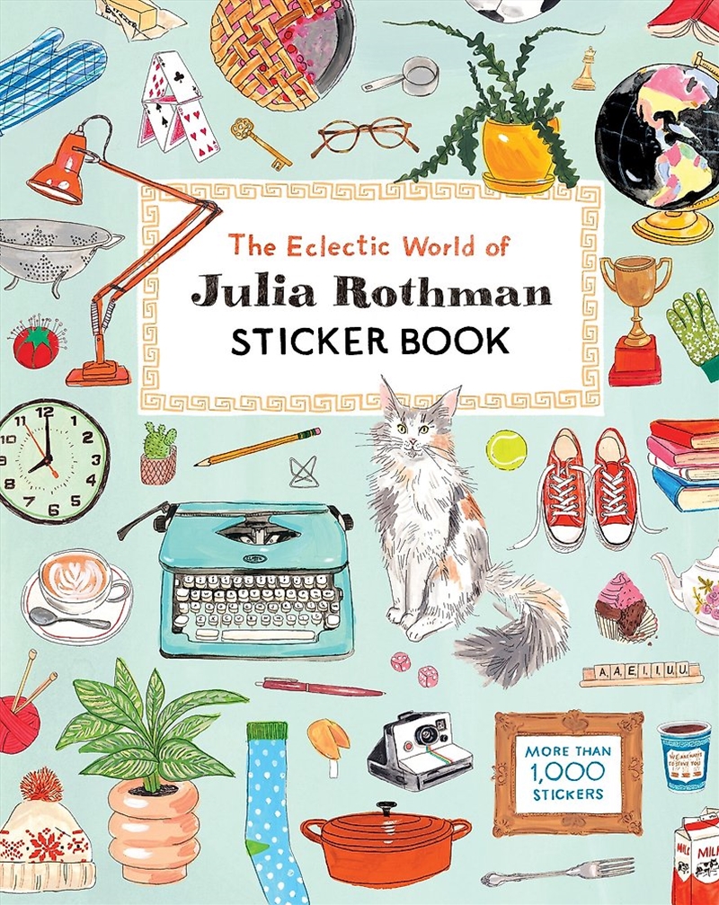 The Eclectic World of Julia Rothman Sticker Book/Product Detail/Adults Activity Books