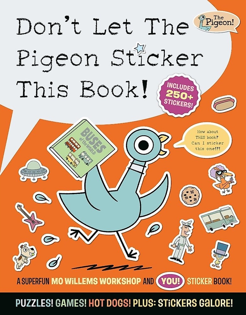 Don't Let The Pigeon Sticker This Book!/Product Detail/Early Childhood Fiction Books