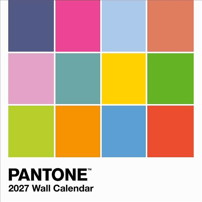 PANTONE  Wall Calendar 2027/Product Detail/Calendars & Diaries