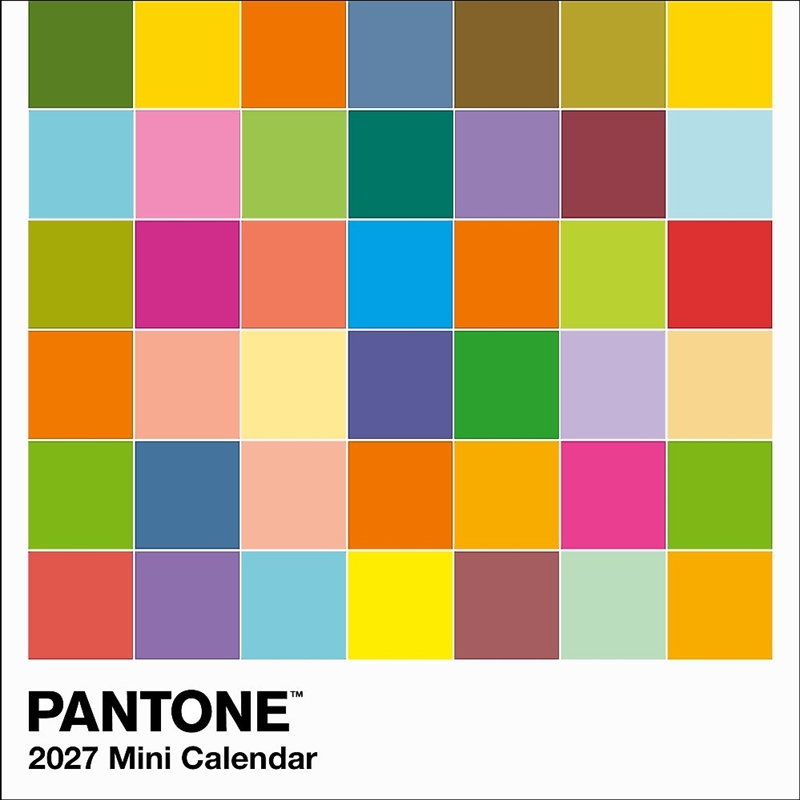 PANTONE  Mini Wall Calendar 2027/Product Detail/Calendars & Diaries