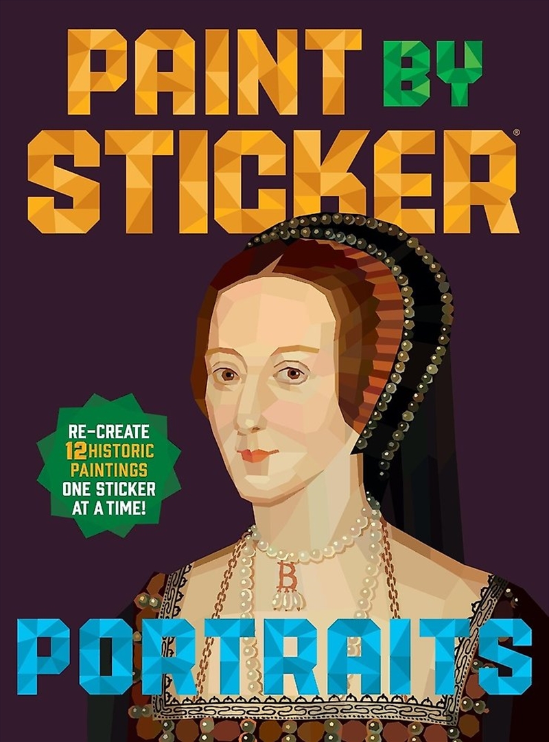 Paint by Sticker (Official): Portraits/Product Detail/Adults Activity Books