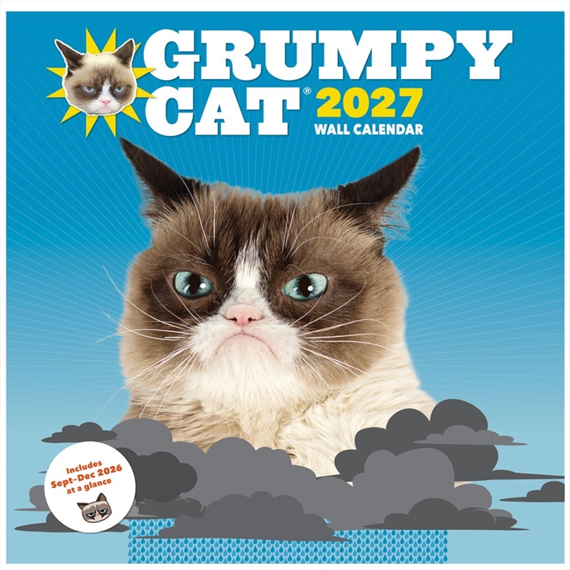 Grumpy Cat 2027 Wall Calendar/Product Detail/Calendars & Diaries