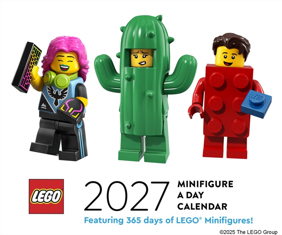 LEGO Minifigure a Day 2027 Daily Calendar/Product Detail/Calendars & Diaries