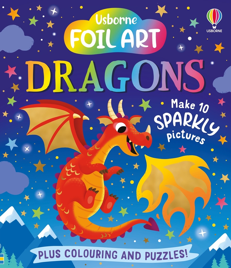 Foil Art - Dragons/Product Detail/Kids Activity Books