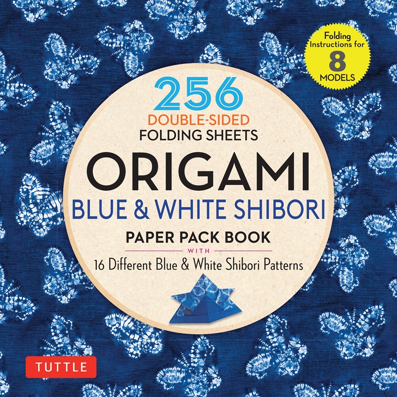 Origami Blue & White Shibori Paper Pack Book/Product Detail/Crafts & Handiwork