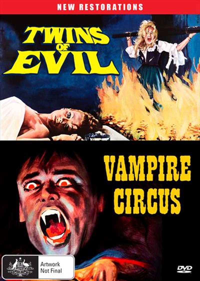 Twins Of Evil / Vampire Circus  New Restoration/Product Detail/Horror
