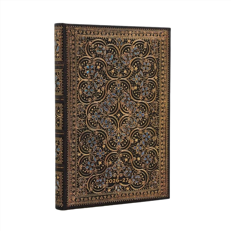 2027 Restoration The Queen S Binding Midi 18-Month Hardcover Dayplanner Elastic Band Closure Horizon/Product Detail/Stationery