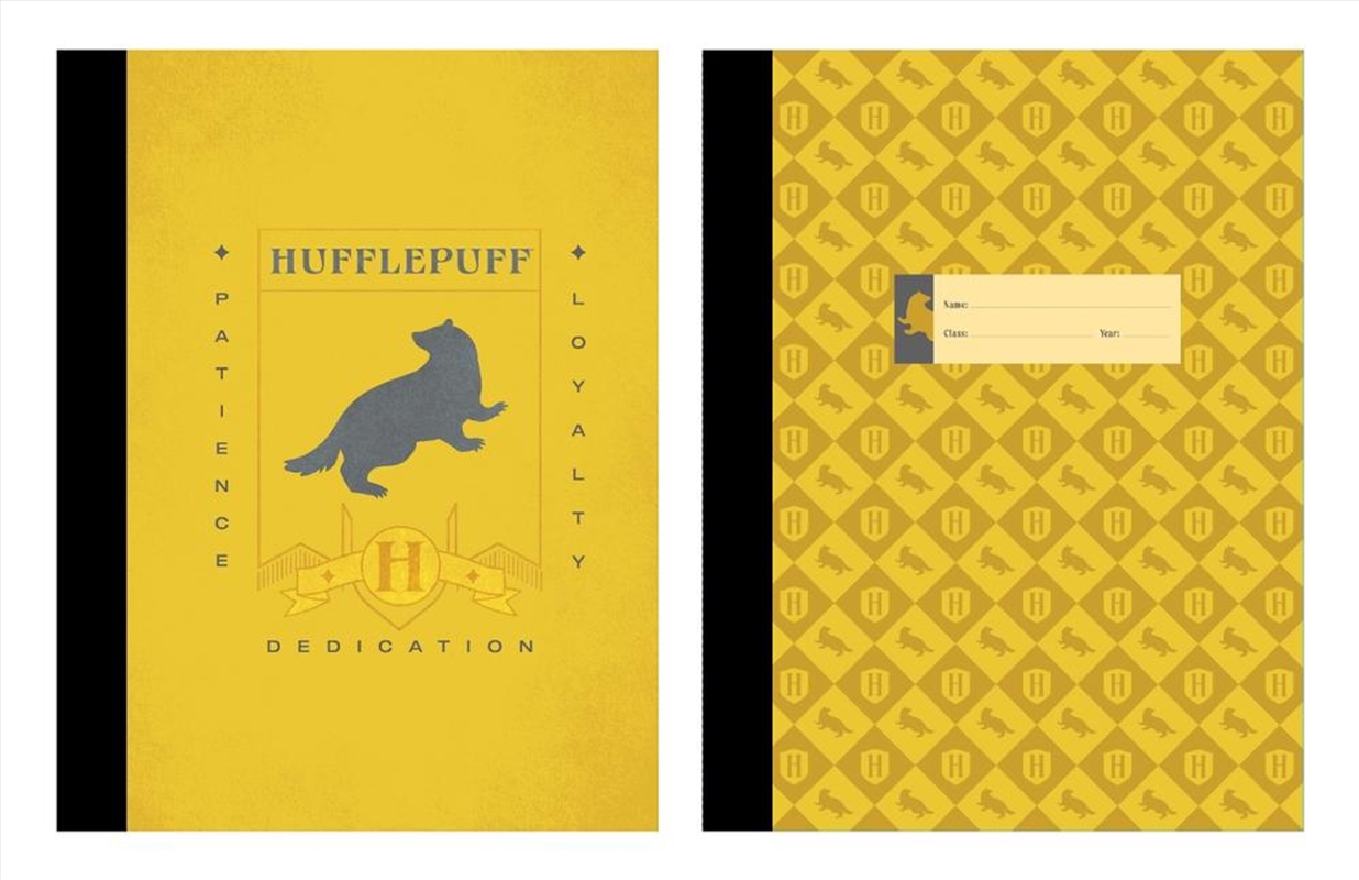 Harry Potter: Hufflepuff Composition Notebook Set (Set of 2)/Product Detail/Notebooks & Journals