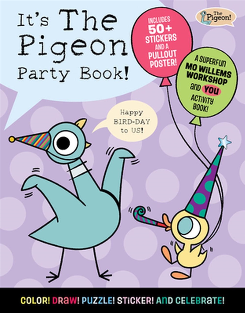 It s The Pigeon Party Book!/Product Detail/Stationery